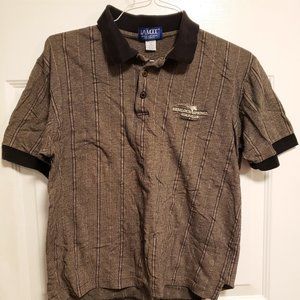 HEMLOCK SPRINGS GOLF CLUB POLO SHIRT by LA MODE - MEN'S M - RN 57685